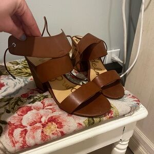 Brown Leather Women's Sandals